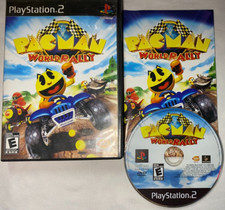 Pac-Man World Rally (Sony PlayStation 2, 2006) CIB with Manual Good Condition