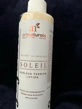 ART NATURALS JOJOBA INSTANT ILLUMINISER SOLEIL SUNLESS TANNING LOTION 8FL OZ