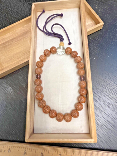 Vintage-Japanische Juzu Gebet/Meditation Perlen-Buddhistisch-Neu in Box - Bild 2 von 9