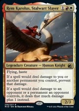 REM KAROLUS, STALWART SLAYER X 1 N/M INNISTRAD MIDNIGHT HUNT MAGIC THE GATHERING