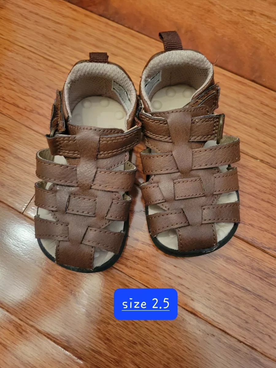 Baby sandals shop size 2.5