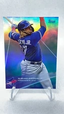 2020 Topps X Steve Aoki Vladimir Guerrero Jr Rainbow Foil ~ /150 PR 15,687 # 3