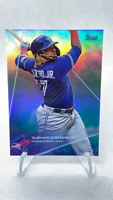 2020 Topps X Steve Aoki Vladimir Guerrero Jr Rainbow Foil ~ /150
