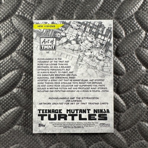 2019 TOPPS ART OF TMNT PICK-A-CARD BASE CARDS 1-100 TEENAGE MUTANT NINJA TURTLES - Picture 166 of 201