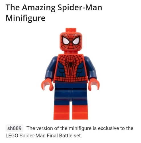 LEGO Spider-Man Pack sh778 sh892 sh889 No Way Home Minifigures 76261 *BRAND NEW* - Picture 3 of 18