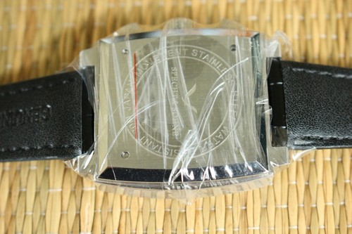 STOCK JPS CASTROL S&S QUADRATO PATTERN STAINLESS GREEN DIAL CHRONO WATCH BOX SET - Bild 15 von 22