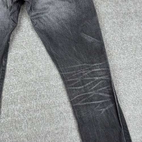 RRL Selvedge Jeans Men's 28x30 Black Japanese Denim Straight Leg Faded USA - Picture 9 of 15