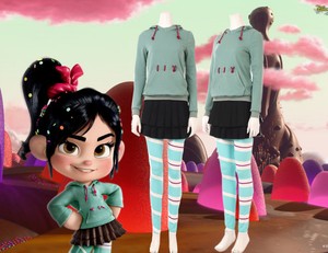 Ralph Breaks the Internet Wreck-It Ralph 2 Vanellope von Schweetz Costume