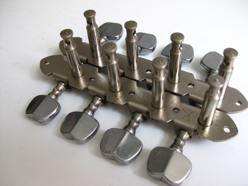 Vintage 70's Kingston Harmony Hondo Kay Mandolin Tuners Set for Project - Picture 5 of 8