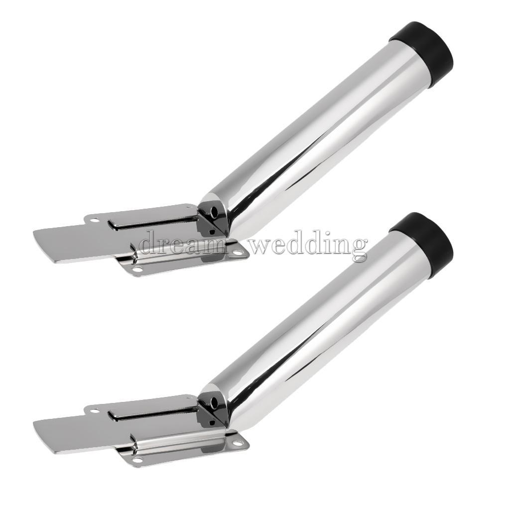 2x Demontierbar Basis Angel Stiefelrutenhalter Rutenhalter Kayak Yacht (44mm) 2x Demontierbar Basis Angel Stiefelrutenhalter Rutenhalter Kayak Yacht (44mm)