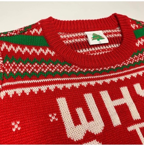 Why is The Carpet All Wet Todd Ugly Christmas Sweater - Picture 4 of 5