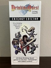 New Drinking Quest Original Drinking Tabletop RPG Trilogy Edition 2014 Wiseman