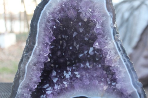 Very Beautiful Super Excellent Quality Amethyst Geode - Picture 4 of 7