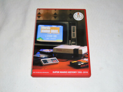 SUPER MARIO HISTORY 1985 - 2010 (NINTENDO): AUDIO CD DISC + BOOKLET GRATIS UK P&P