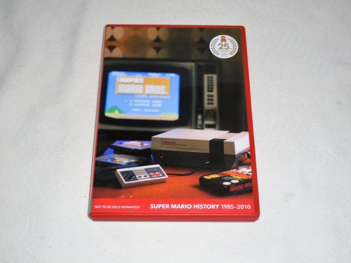 SUPER MARIO HISTORY 1985 - 2010 (NINTENDO): AUDIO CD DISC + BOOKLET KOSTENLOS UK P & P - Bild 1 von 4