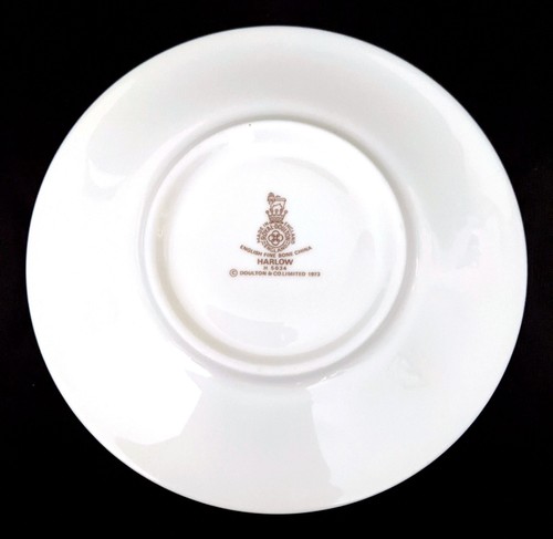 (6) Royal Doulton ~ Harlow ~ Cup Saucers ~ no cups ~ H 05034 - Picture 6 of 7