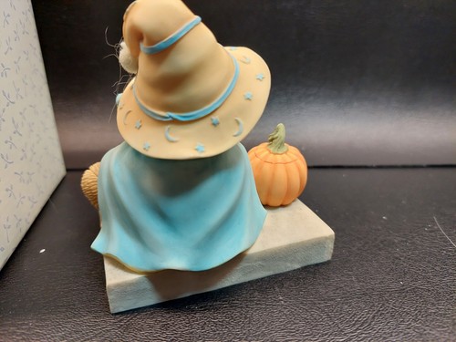 2005 Cherished Teddies 4002851 Janna Witch Costume Halloween Bear Figurine - Picture 4 of 4