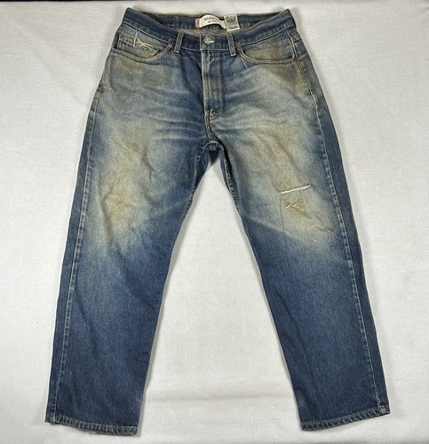 Vintage Levi’s 550 Jeans Herren 34x30 100% Baumwolle Relaxed Fit Fleck - Bild 7 von 10