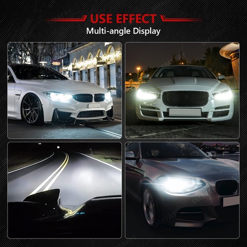 For Jeep Grand Cherokee 1999-2017 9005 High Beam LED Headlight Bulbs 6500K White - Picture 7 of 12