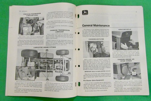 John Deere 112 L & G Tractor Operator's Manual SN 250,001- OM-M46322 - Afbeelding 5 van 11