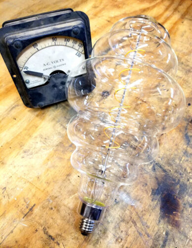 Bombilla de luz Grand Nostalgic Edison - forma de colmena de gran tamaño, filamento LED de 4 vatios - Imagen 3 de 10