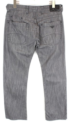Armani Jeans Classic Wash Jeans Men Regular W32 Button - Picture 2 of 7