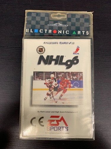 NHL 96 Sega Megadrive Mega Drive Neuf Damaged Blister Rigide Sealed - Afbeelding 1 van 6