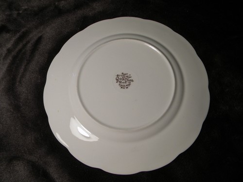 Roslyn Bone China Bread/Dessert Plate 7" Graham & Kirkcaldy, all pieces great - Picture 2 of 4
