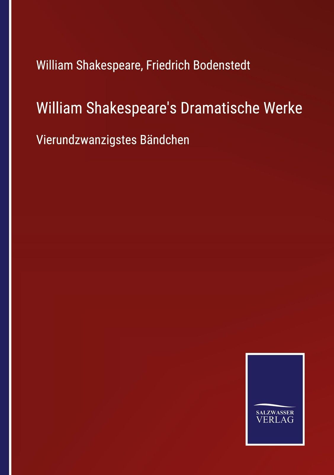 Thumbnail - William Shakespeare's Dramatische Werke | Buch | 9783752544541
