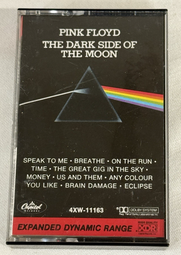 PINK FLOYD-The Dark Side of the Moon-1983 4XW-11163-XDR Cassette Dynamic Range