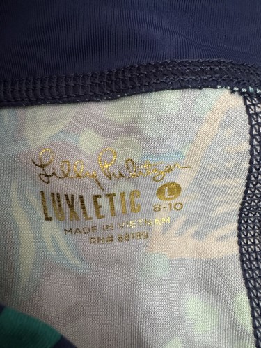 Lilly Pulitzer Girls Mini Weekender Leggings Size 8-10 - Picture 2 of 3