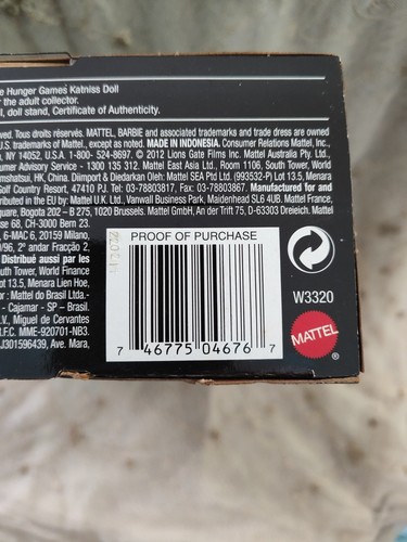THE HUNGER GAMES Katniss Puppe - Barbie Collector - Black Label - Neu in Box - Bild 5 von 8