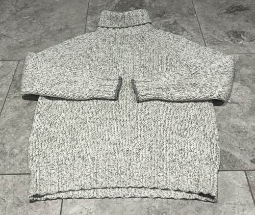 Suéter BRUNELLO CUCINELLI Lana y Cachemira Tejido Mélange Cuello Alto 52 IT $3700+ - Imagen 9 de 24