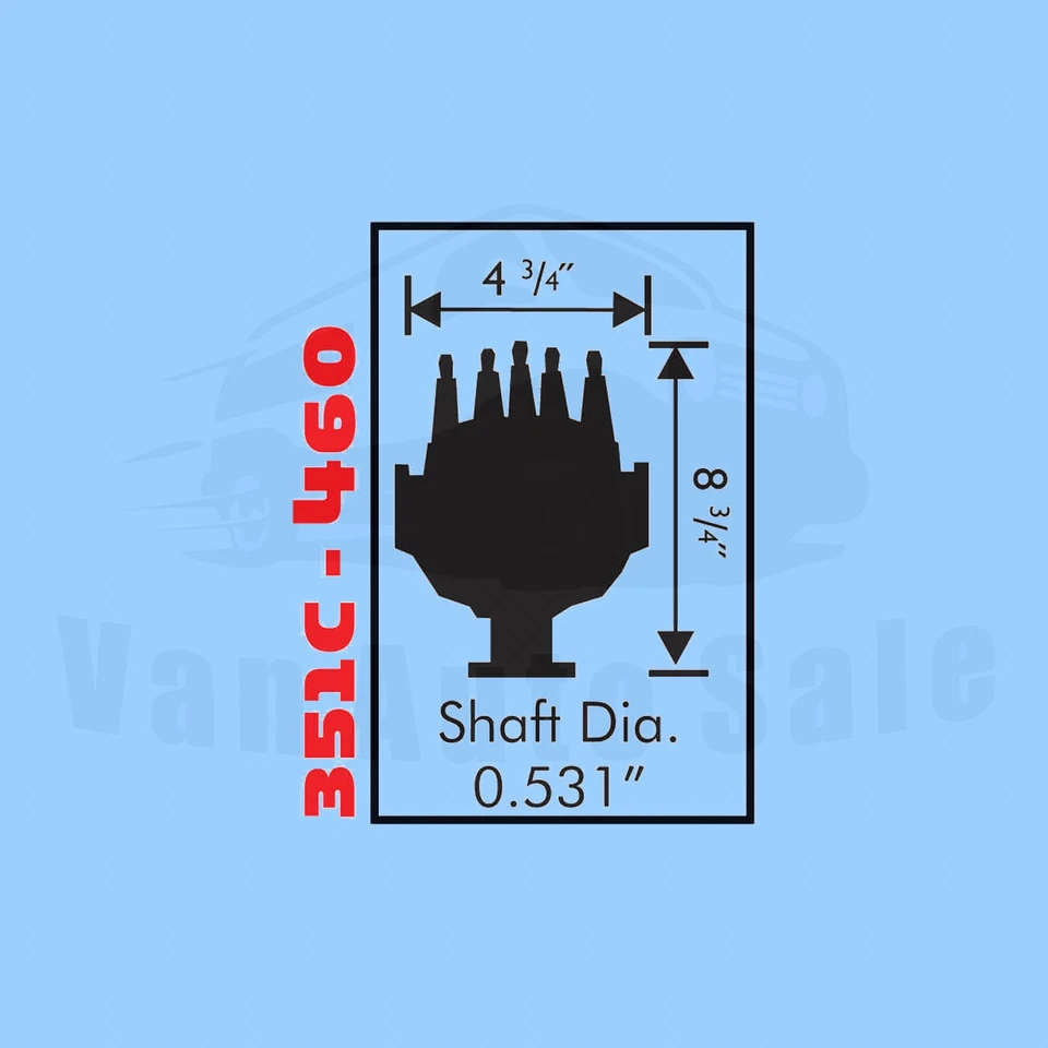 Distributor MSD for Ford 1978 E-100 Econoline - Image 3 of 3