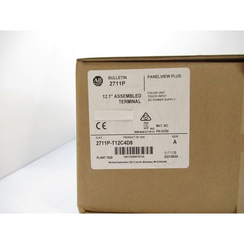 AB 2711P-T12C4D8 Allen Bradley 2711P-T12C4D8 PanelView Plus 12.1" New In Box - Picture 2 of 4