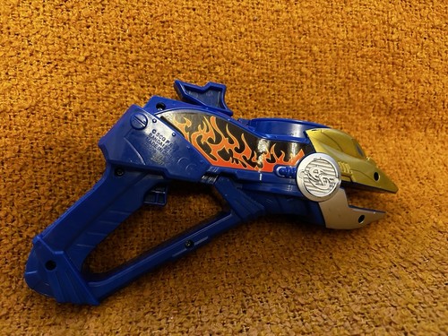 Power Rangers Ninja Steel Blue Frog Blaster Weapon Gun Kids Toys Children - Picture 3 of 5
