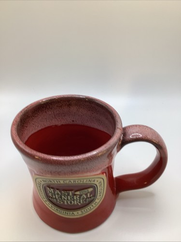 Becher Deneen Keramik Redware handgeworfen Mast Gemischtwarenladen 12 Unzen TOP - Bild 4 von 6