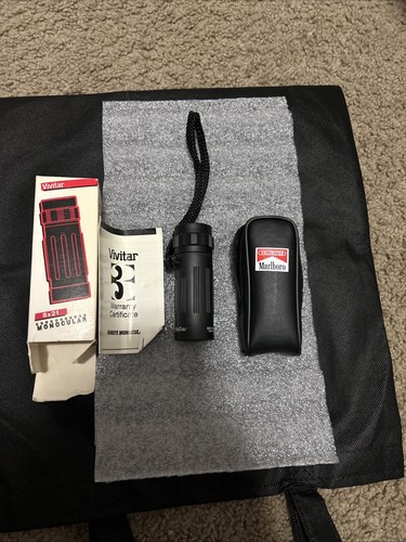 VTG 1995 Marlboro Unlimited Vivitar 8 X 21 Monocular In Original Box Cigaret A-3 - Picture 1 of 7