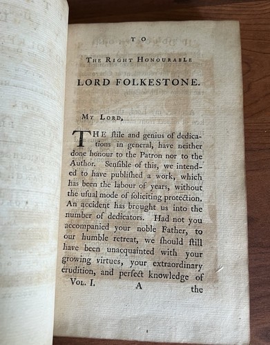 Plutarch's Lives Complete 6 Volume Set From 1770 John & William Langhorne - Picture 13 of 23