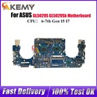 GL502VS Laptop Motherboard For ASUS GL502VMK GL502VS GL502VM Mainboard W/CPU