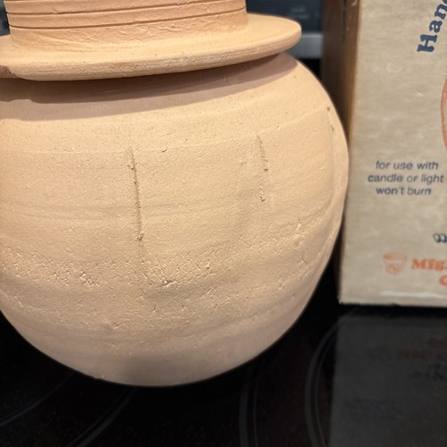 Vintage Craven’s Pottery “The Punk” Georgia Red Clay Jack-O-Lantern w/ Box - Picture 5 of 15