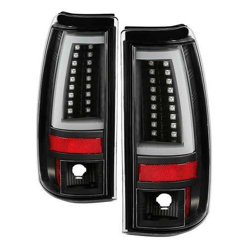 Spyder 5085849 LED Tail Lights Pair -Black for 03–07 Chevy Silverado 1500/2500 - Picture 1 of 10