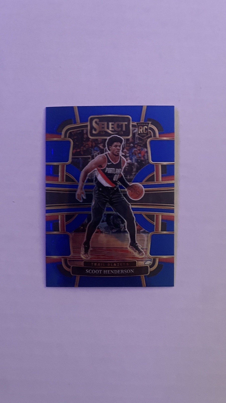 2023-24 Panini Select #77 Scoot Henderson Blue (Retail Base)