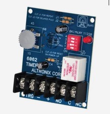Altronix 6062 Multi-Purpose Timer 12/24 VDC 8AMP SPDT
