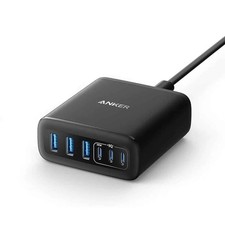 Anker 6-in-1 Desktop Charger 112W Multi-Port Charging Station USB-C Fast Charge
