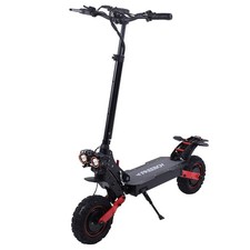 2400W Dual Motor Adults Electric Scooter, 11'' Off Road Foldable 37Mph E-Scooter