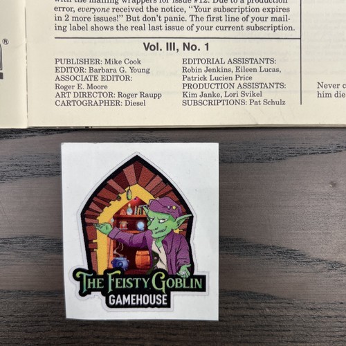 Dungeon Magazine TSR Role Playing September Oct 1988 Issue 13 Dnd ADnD Dragons - Picture 8 of 15