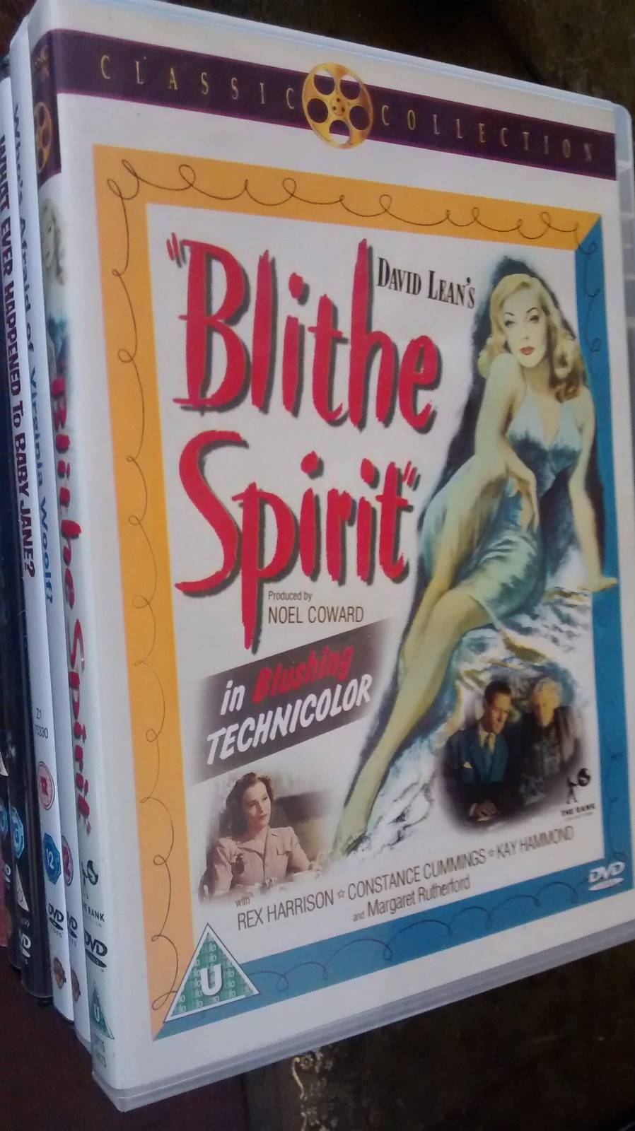 Blithe Spirit DVD Classical (2003) Rex Harrison - NO CASE INCLUDED...