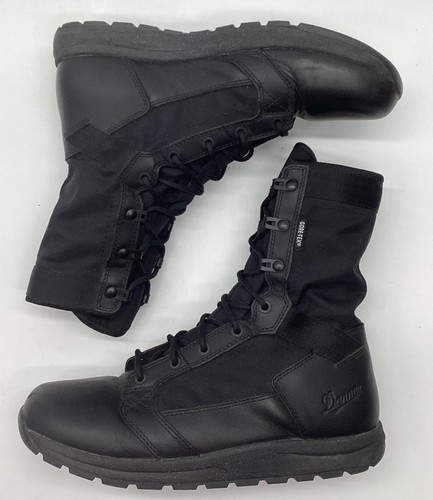 Danner Men's Tachyon 8" Leather Nylon WP Law Enforcement Boots Black Sz 10 EE