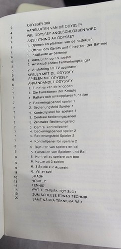 Philips Odissey 200 Console Pong - Imagen 11 de 19